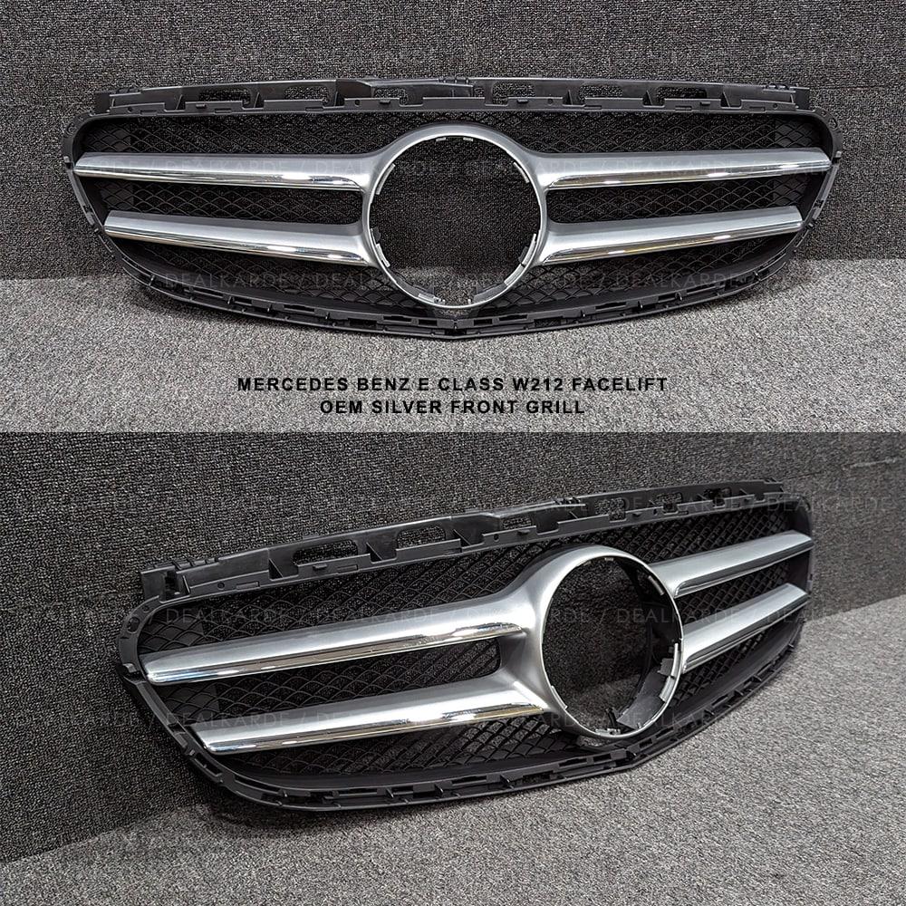 OEM Silver Front Grill Suitable For Mercedes Benz E Class W212 Facelift 