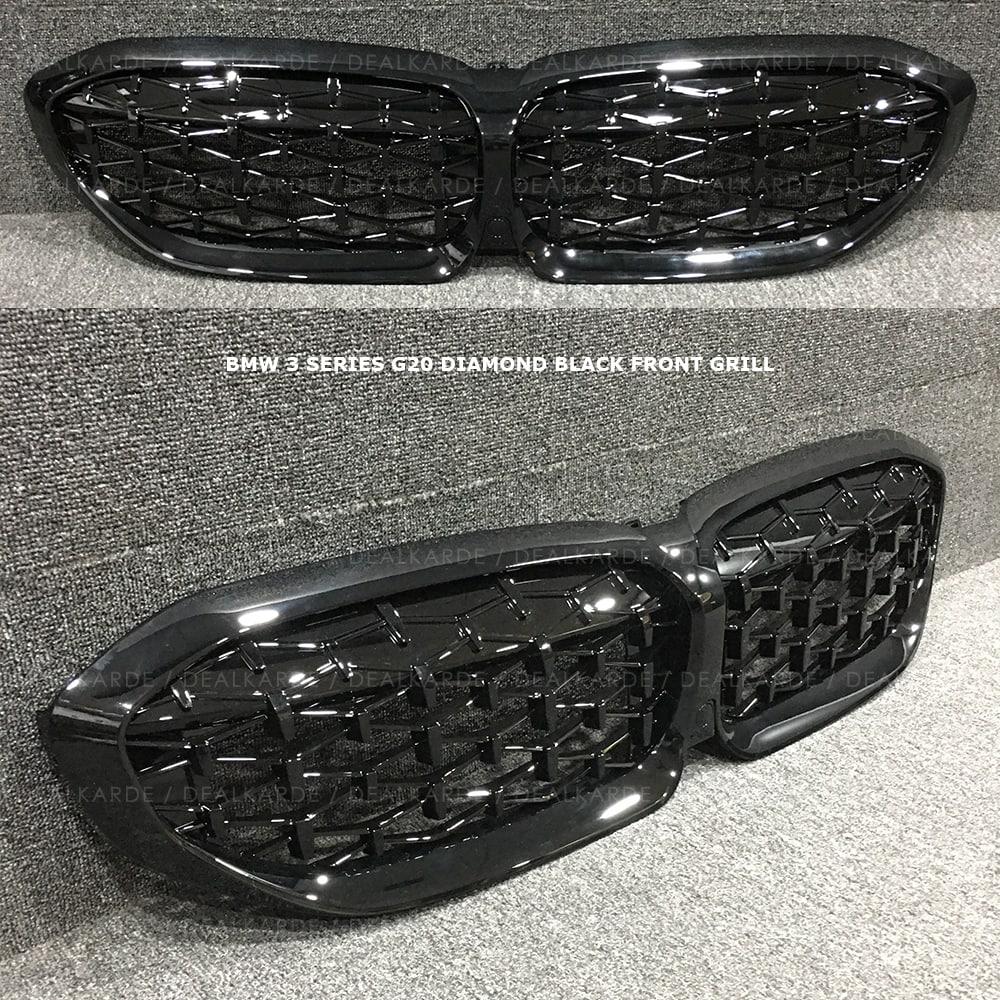 diamond-black-front-grill-compatible-for-bmw-3-series-g20-pre-lci-ga0202