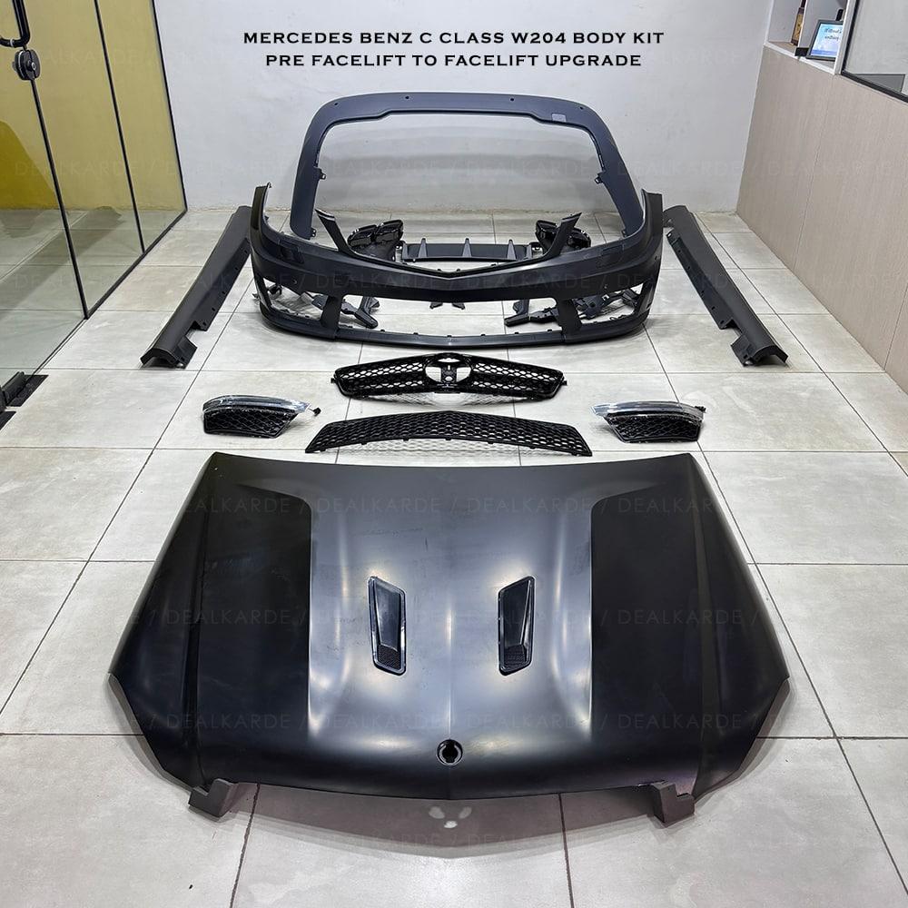AMG Facelift Conversion Kit Compatible For Mercedes Benz C Class W204 Pre Facelift