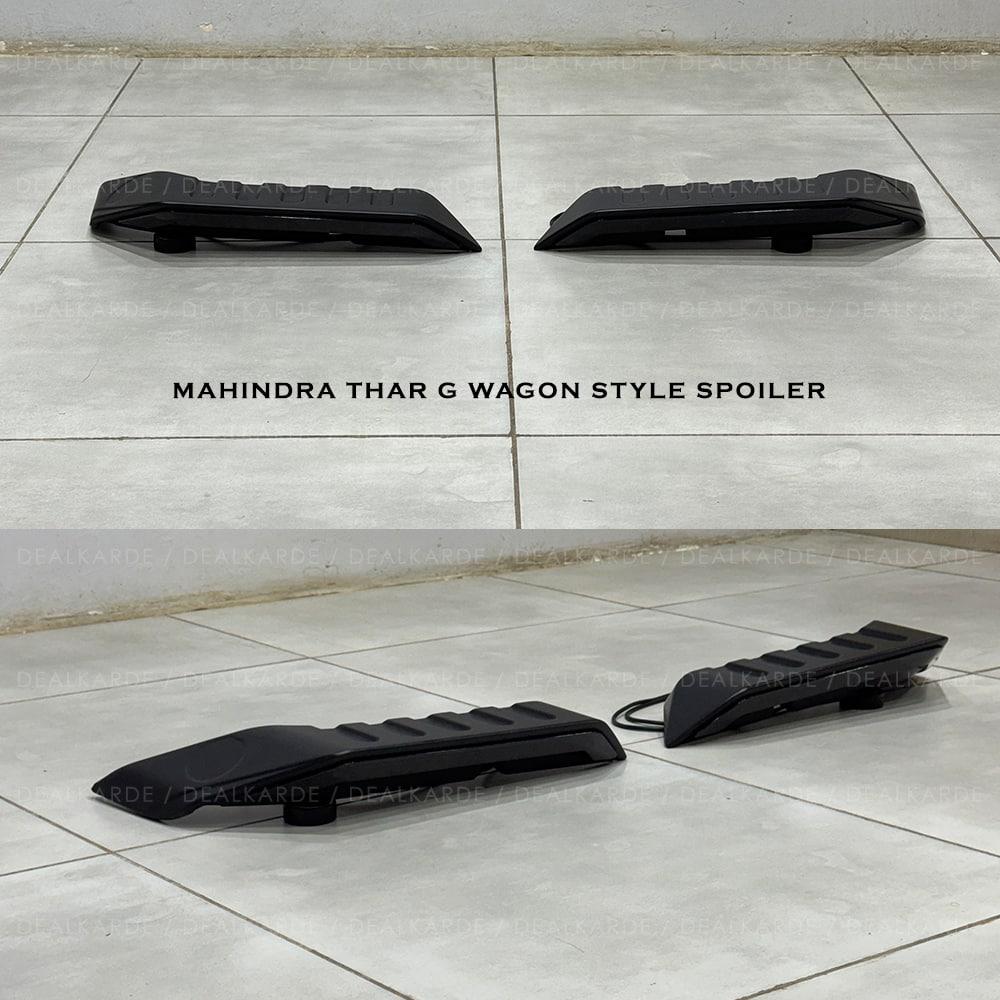 G Wagon Style Spoiler Compatible For Mahindra Thar