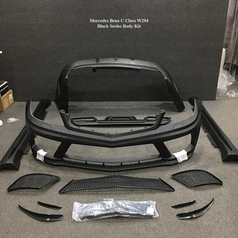 Black Series Body Kit Suitable For Mercedes Benz C Class W204