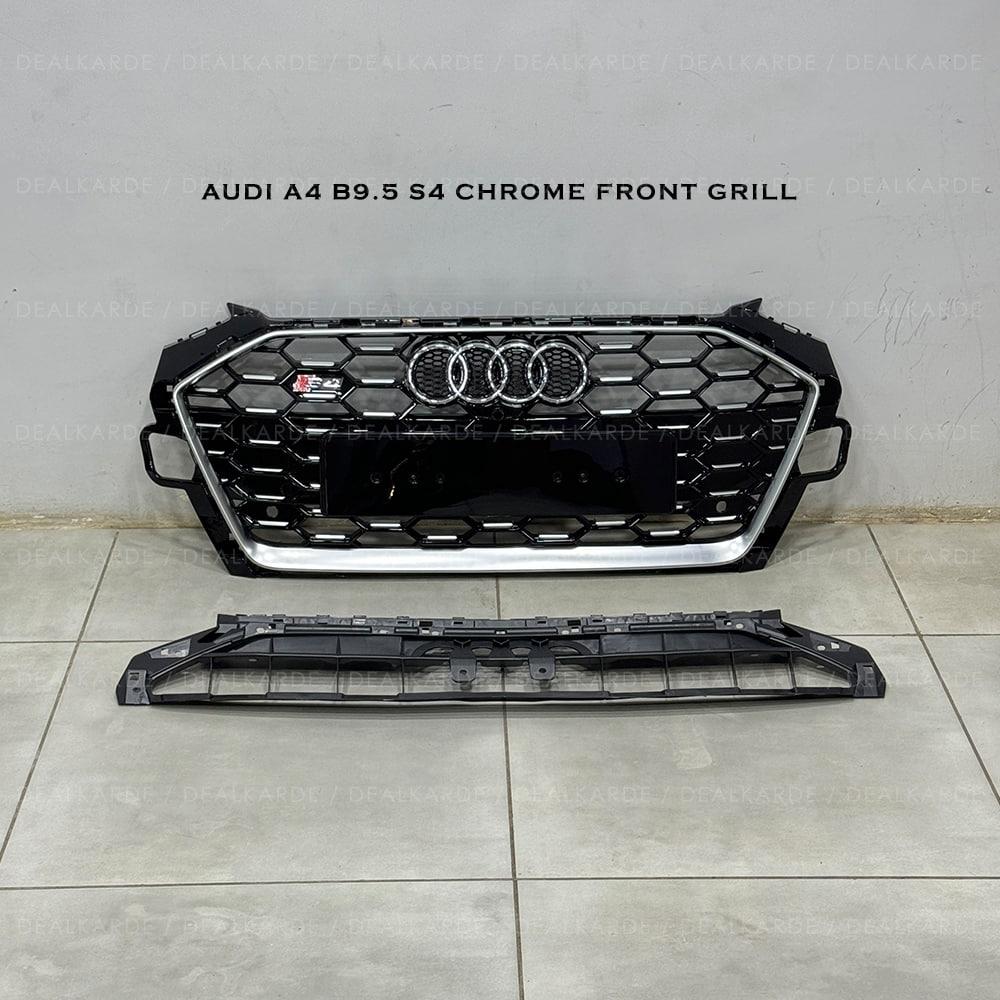 S Chrome Front Grill Suitable For Audi A4 B9.5