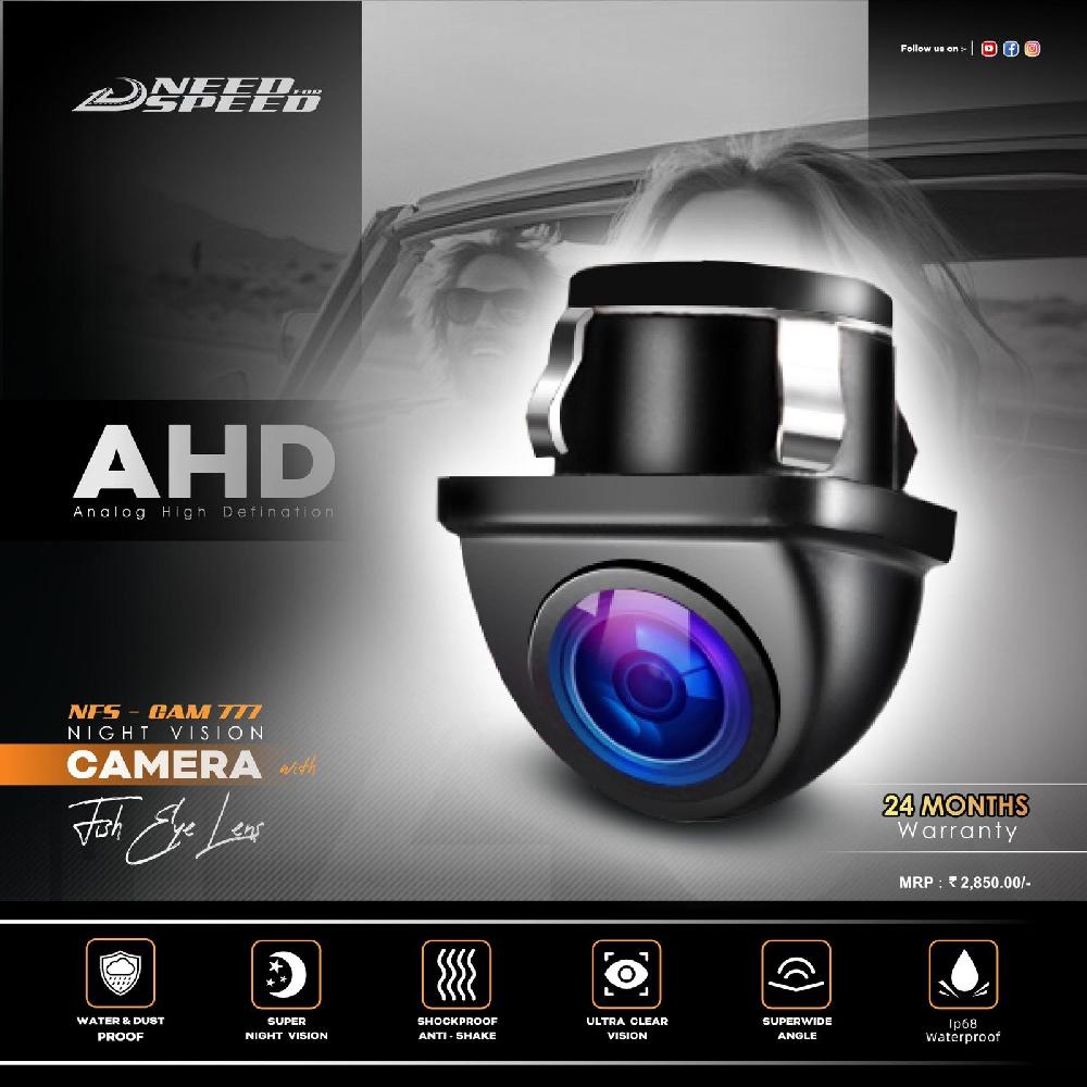 AHD Number Plate Frame Camera Of NFS Need For Speed