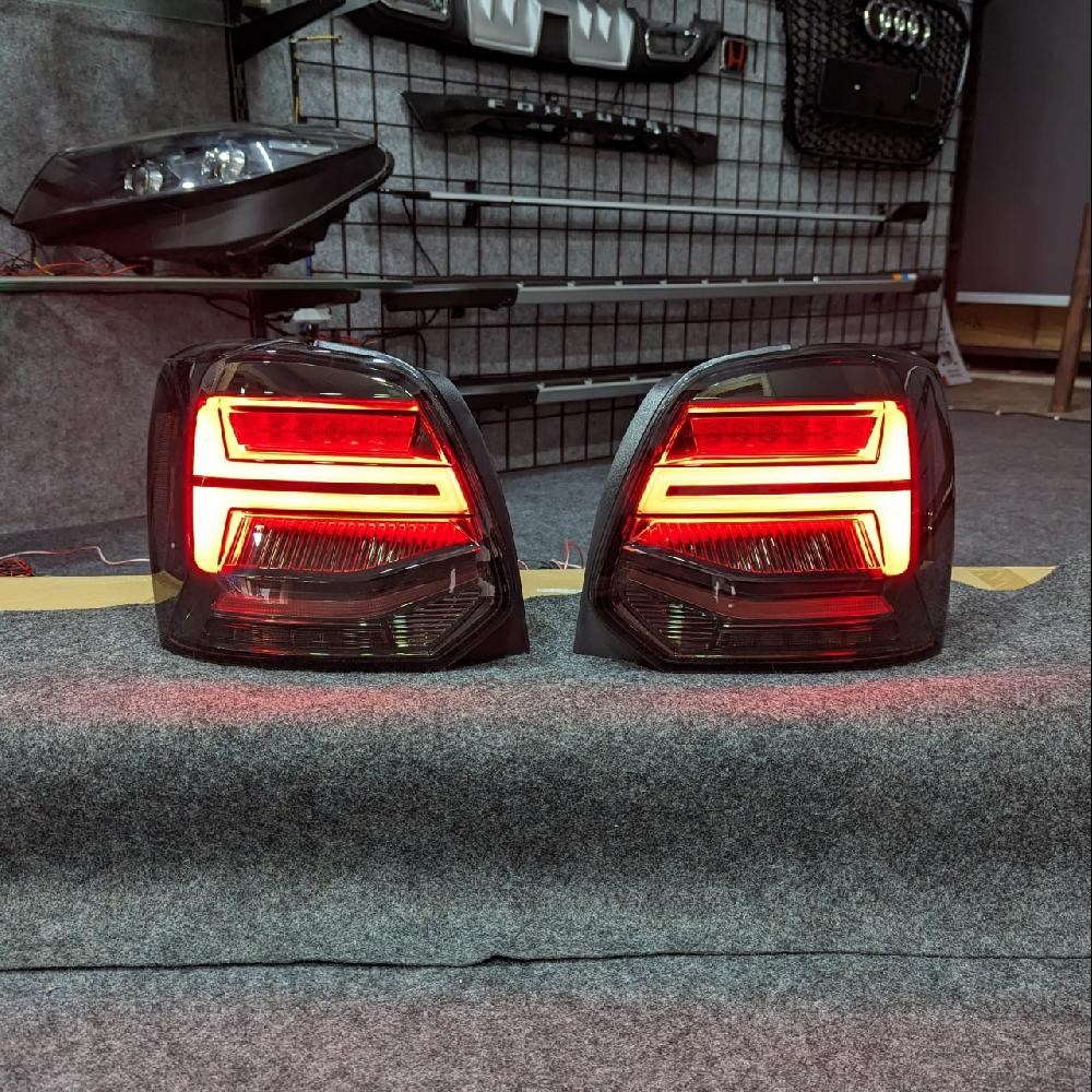  Audi Q2 Look Smoke Taillight Suitable For Volkswagen Polo 2011
